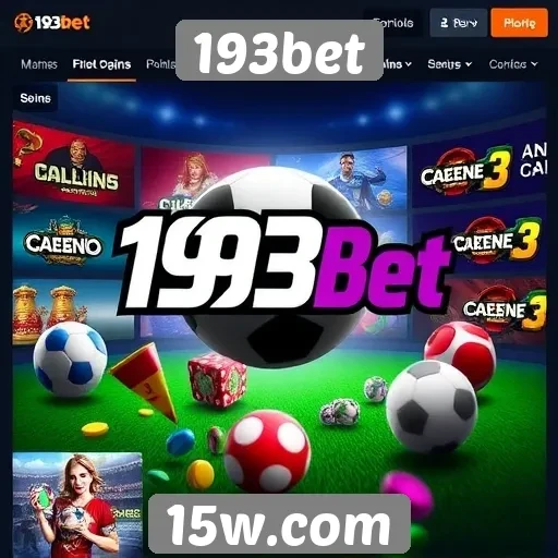 Variedade de jogos disponíveis na plataforma 193bet